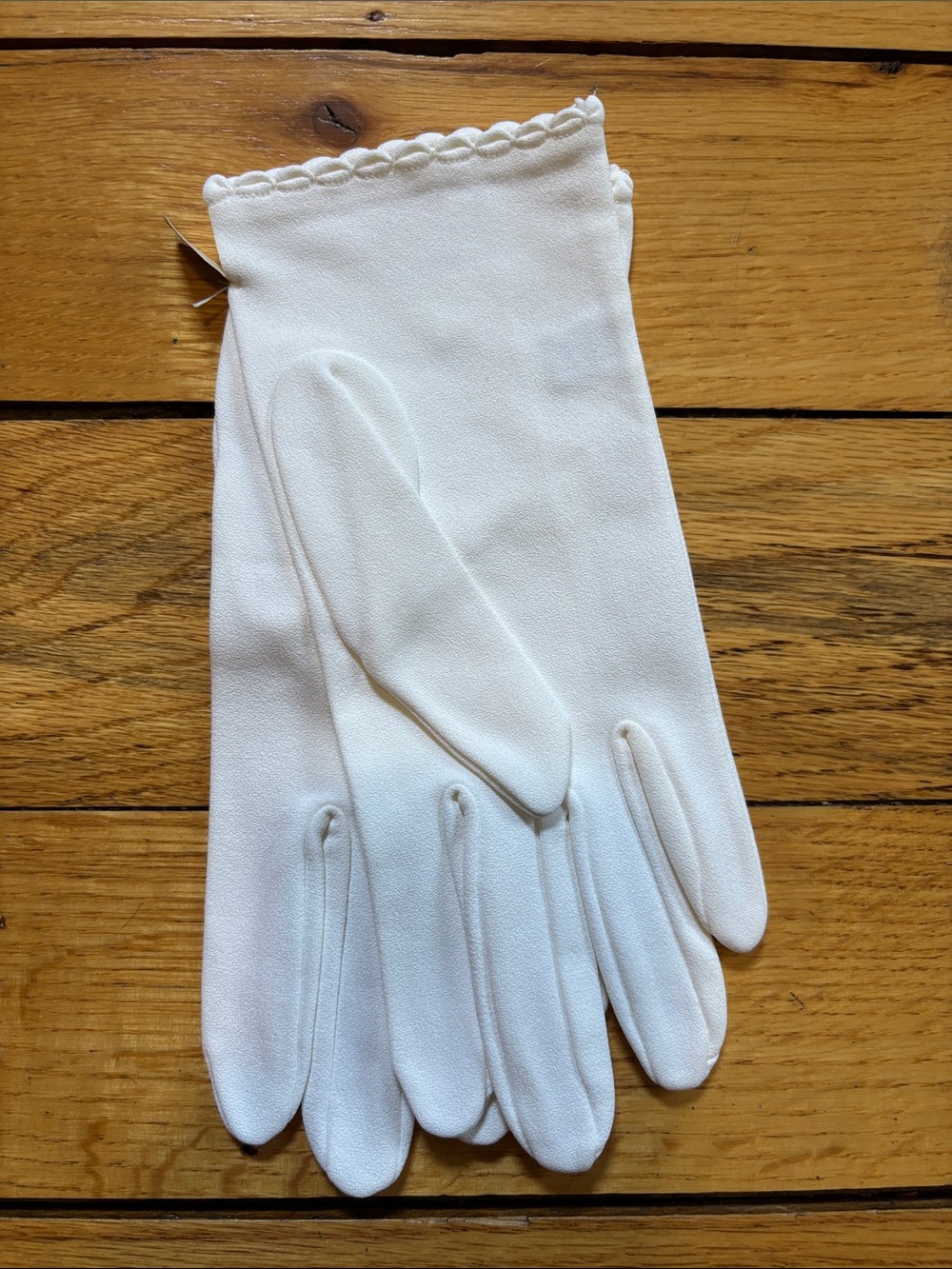 Vintage Classic White Dress Gloves